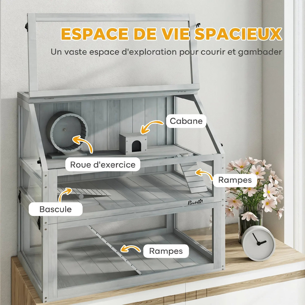 Multi-Layer Rodent Cage