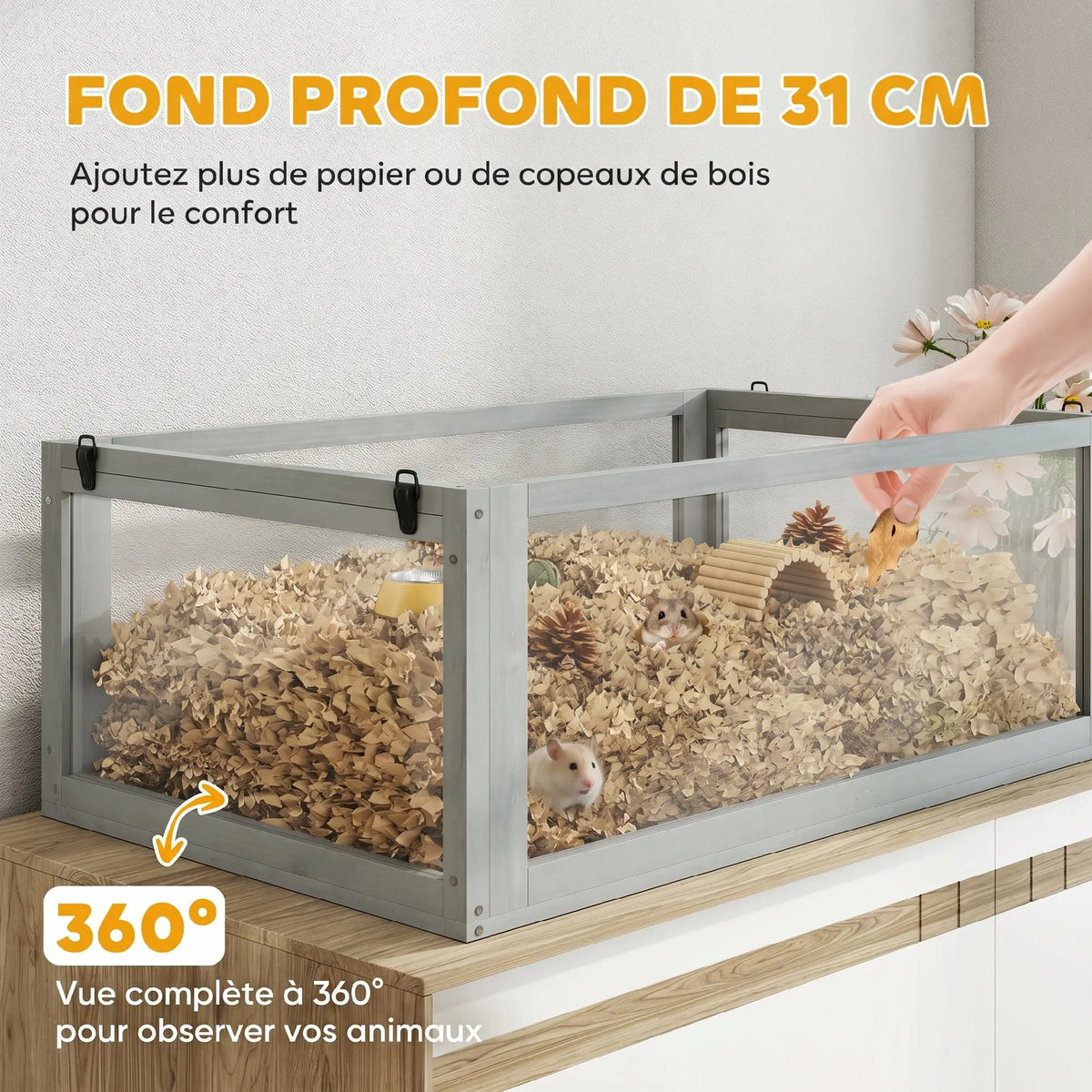 Multi-Layer Rodent Cage