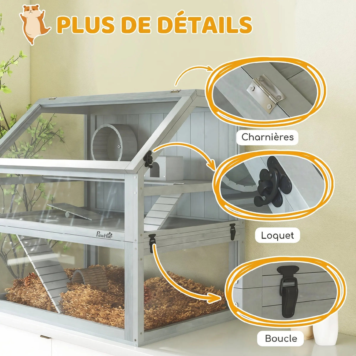 Multi-Layer Rodent Cage