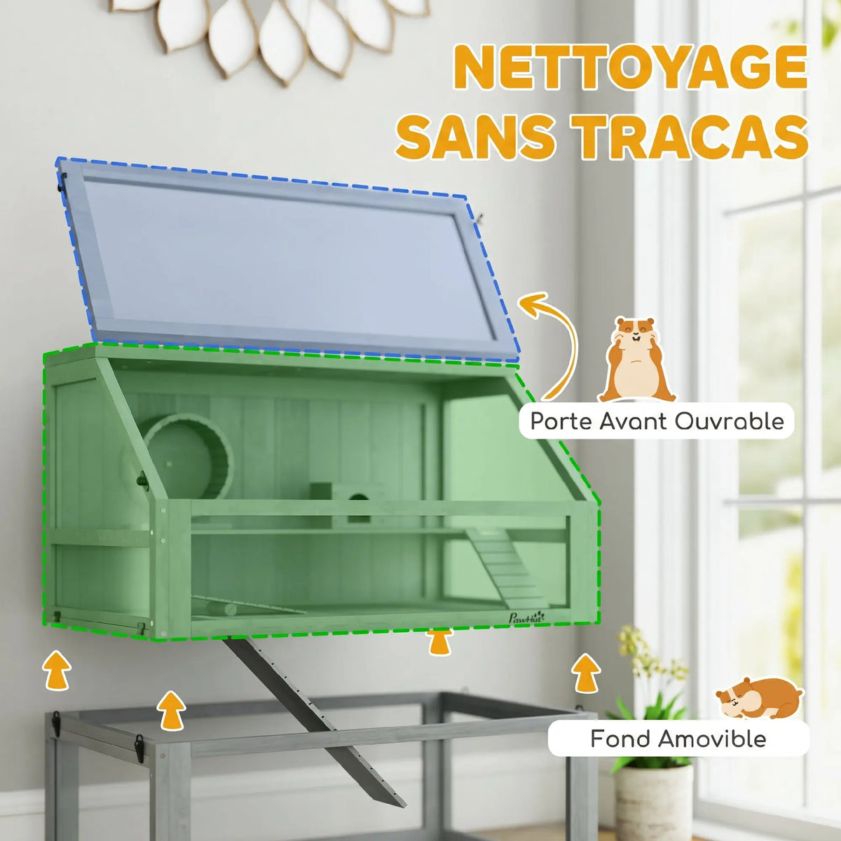 Multi-Layer Rodent Cage