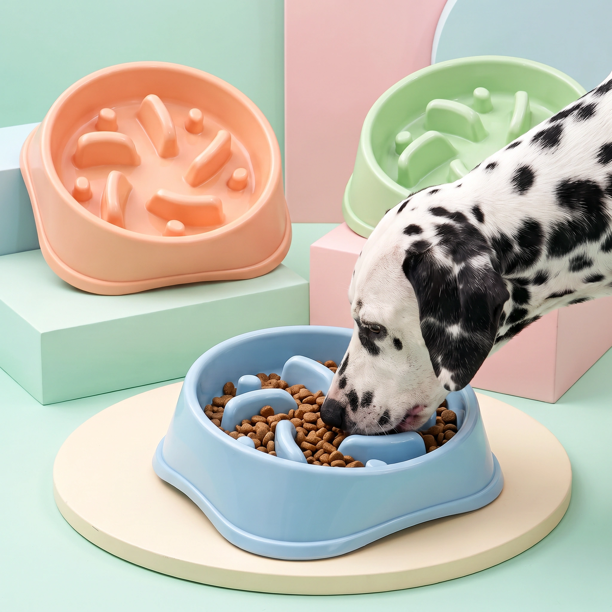 Slow Feeder Bowl - Pastel Foodie