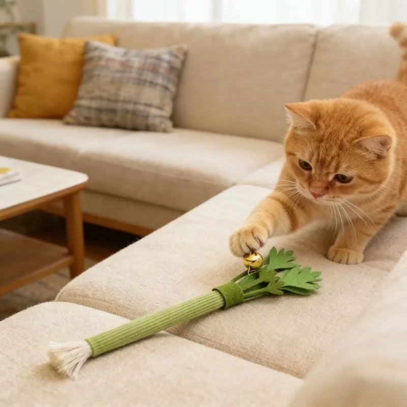 Cat Chew Toy - Leek