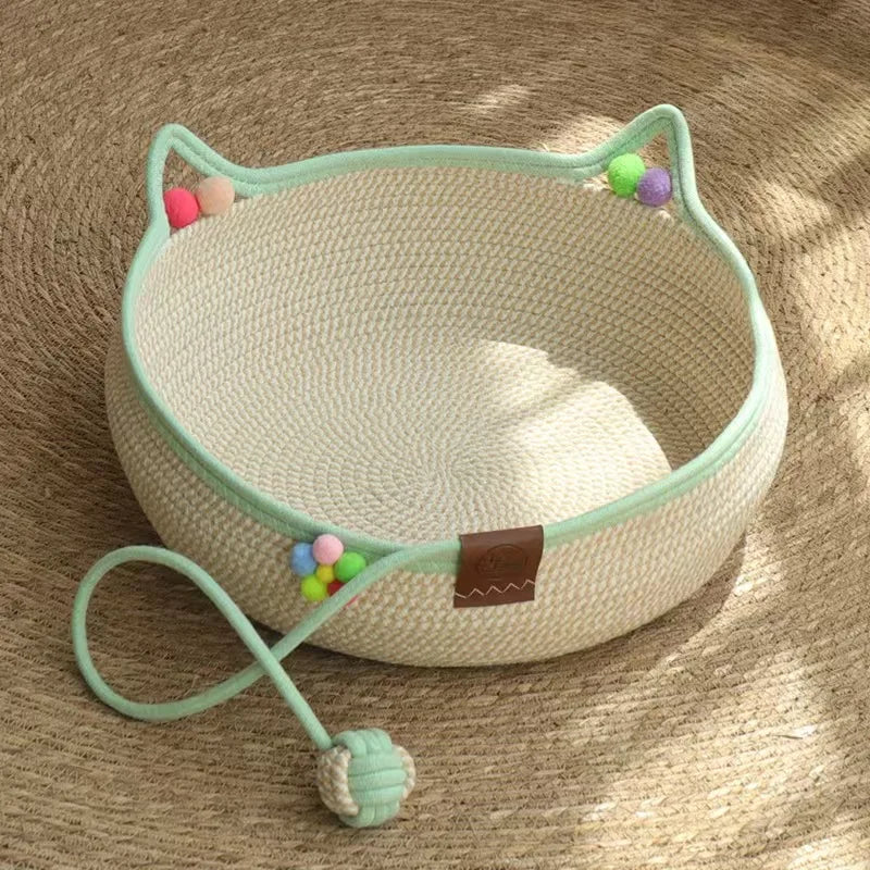 Cat Bed - Scratch & Nap