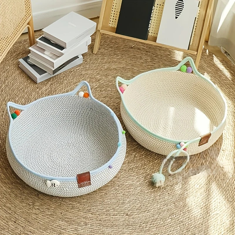 Cat Bed - Scratch & Nap