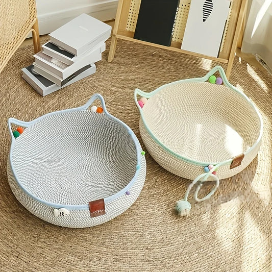 Cat Bed - Scratch & Nap