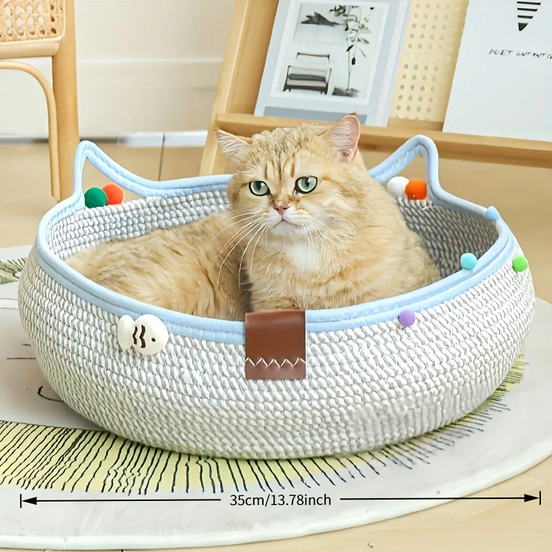 Cat Bed - Scratch & Nap