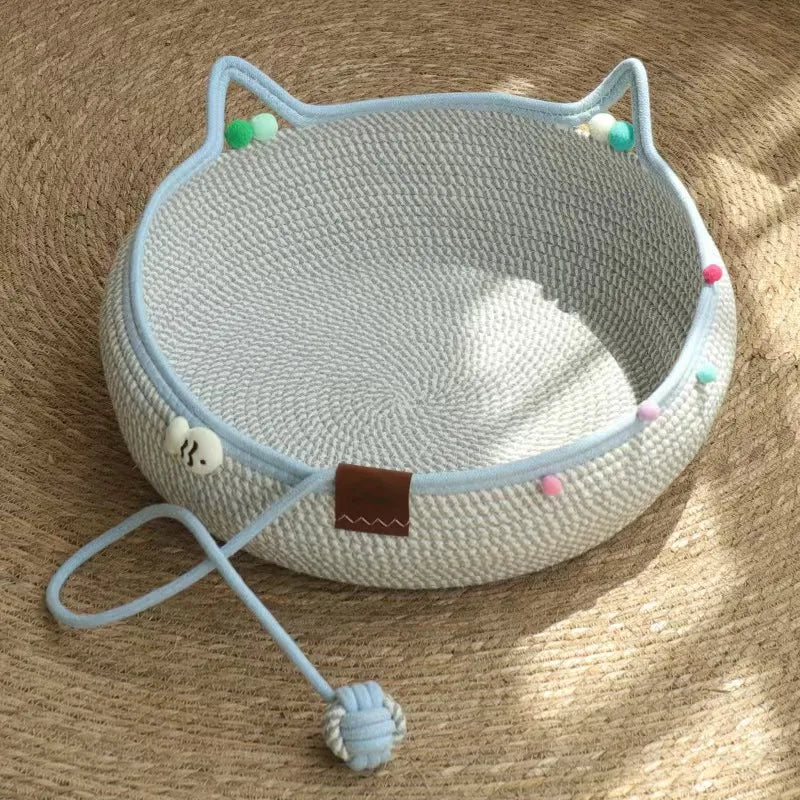 Cat Bed - Scratch & Nap
