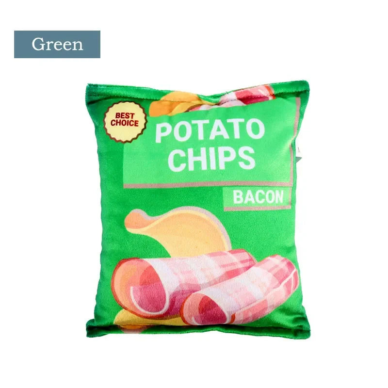Dog Plush Toy - Yummy Snack!