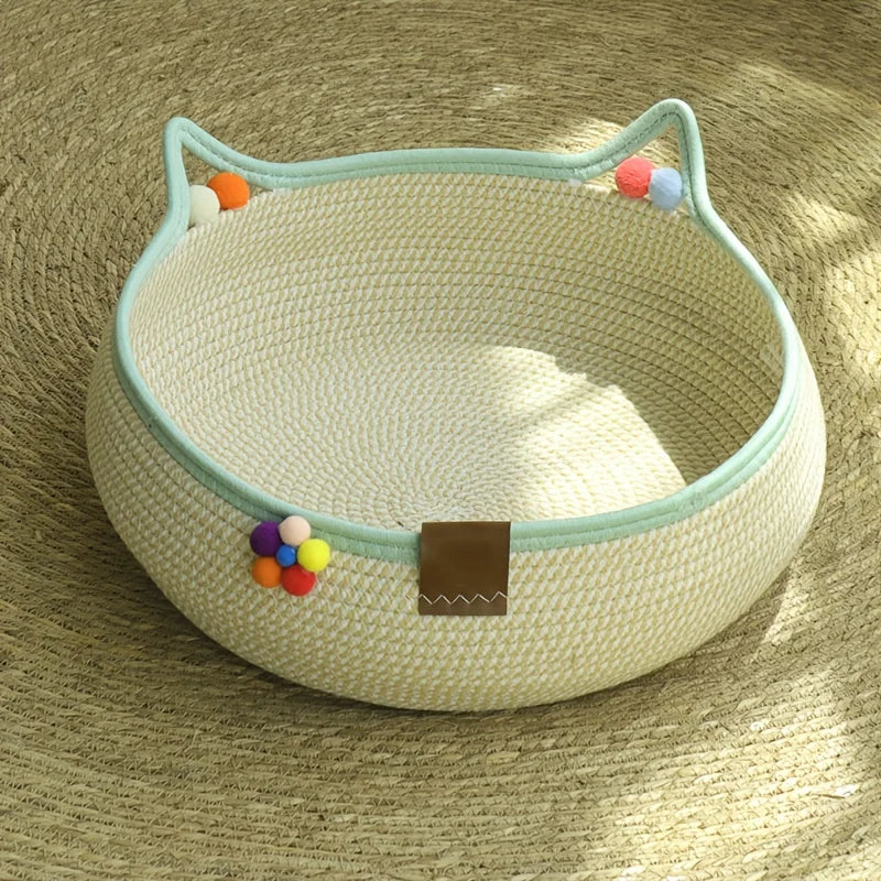 Cat Bed - Scratch & Nap