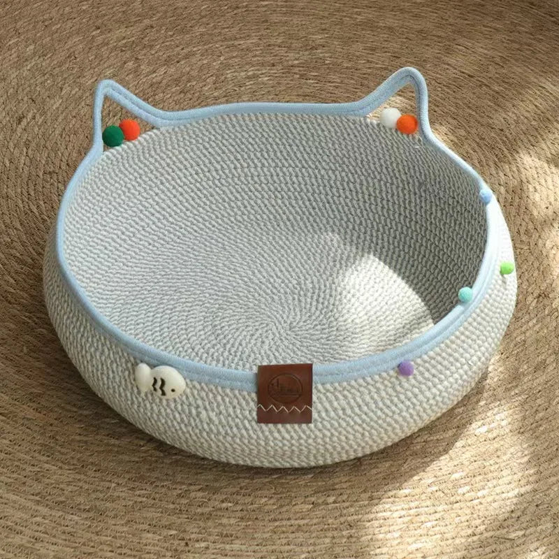 Cat Bed - Scratch & Nap