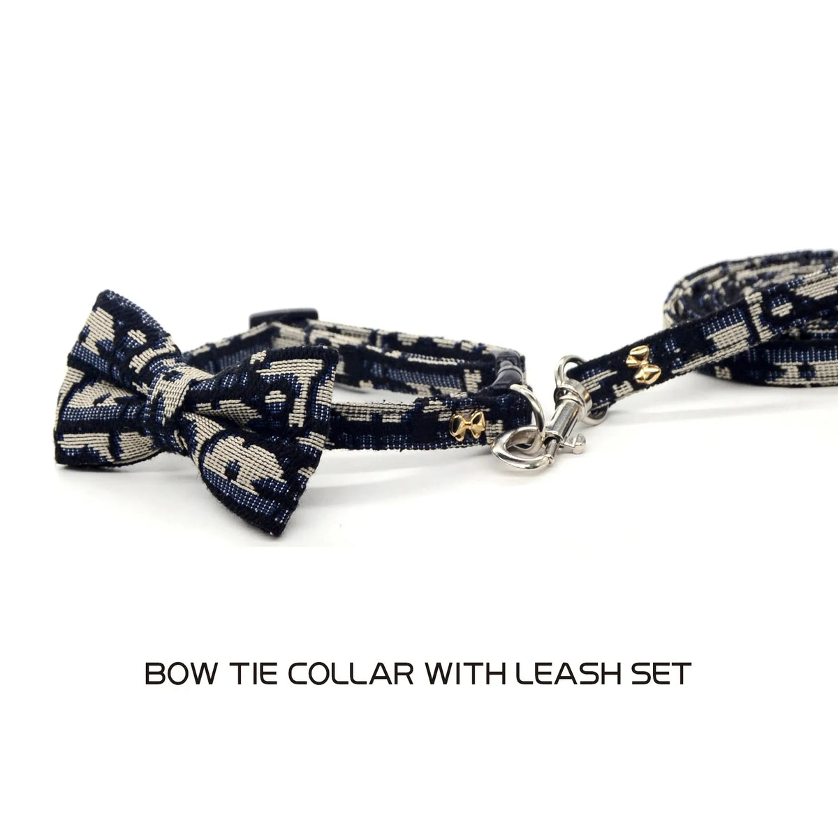 Cat Bowtie & Leash - Luxury Edition
