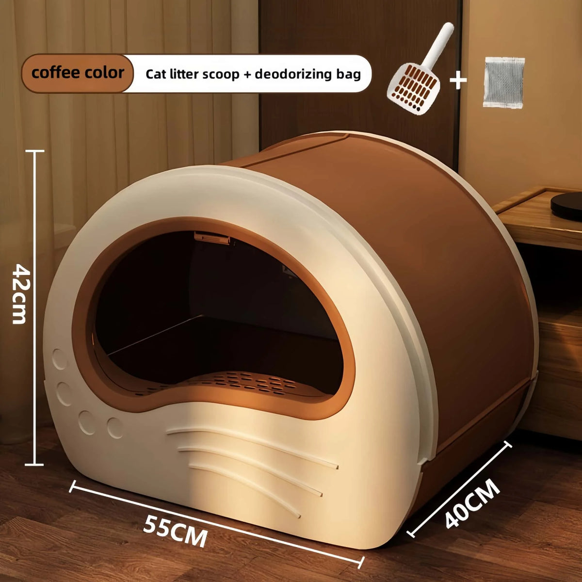 Cat Litter Box - NoSplash