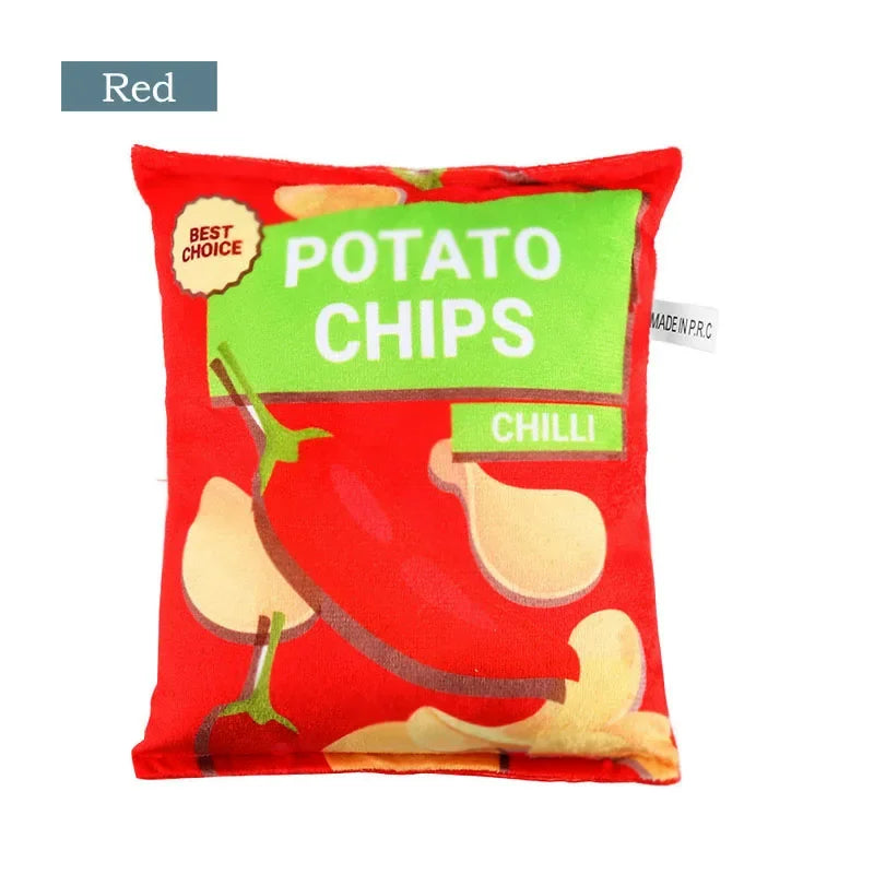 Dog Plush Toy - Yummy Snack!