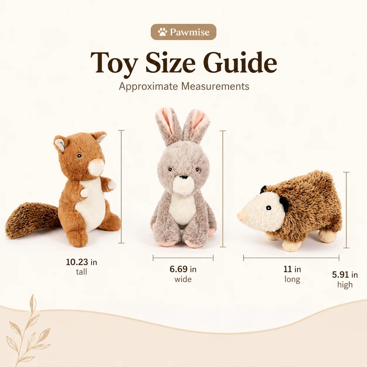 Dog Plushies - 3 Toys Pack