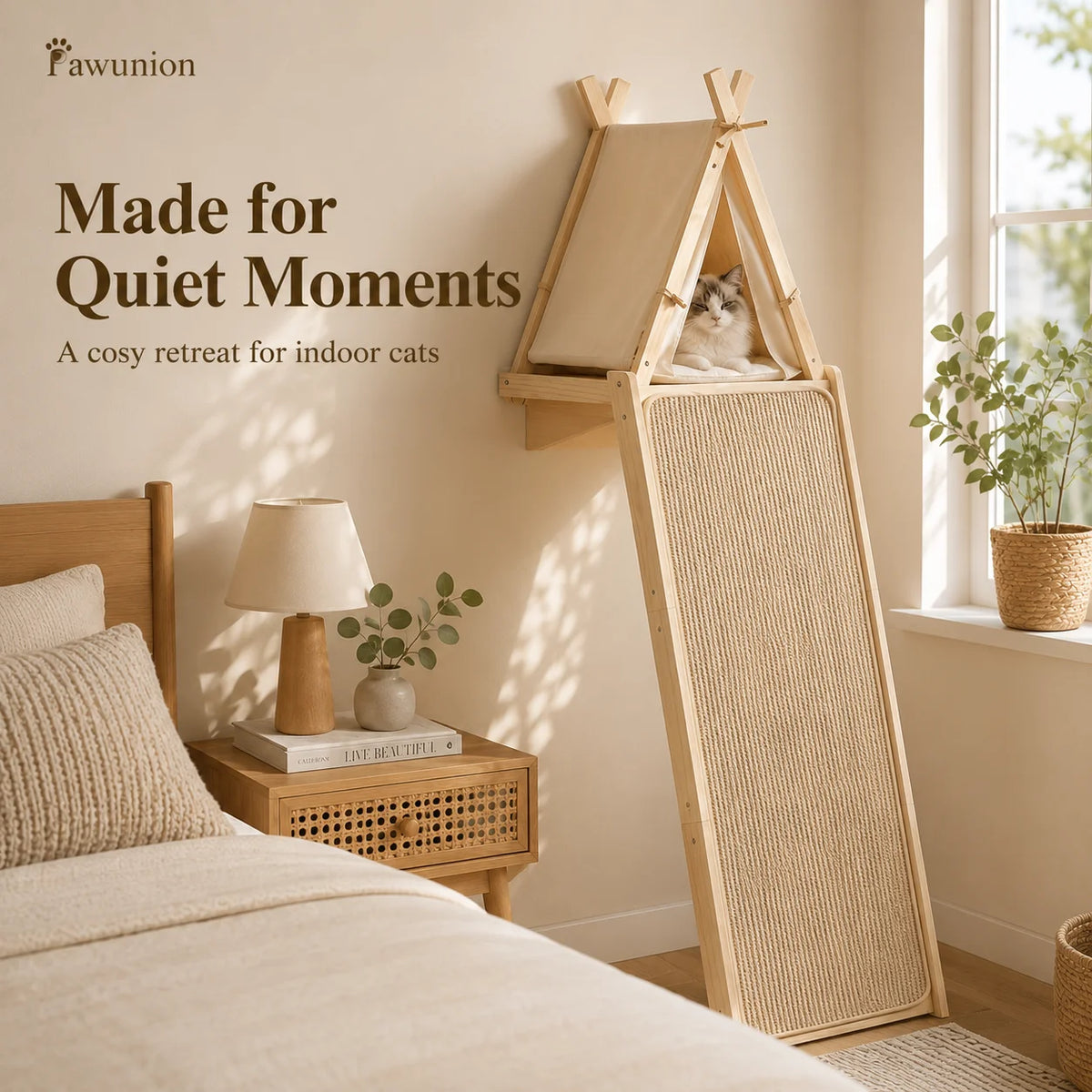 Wall-Mounted Cat Climber - PawUnion